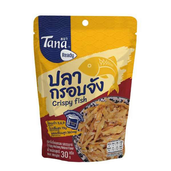 Crispy Fish (Crispy Baked Jing-Jang Fish, Natural Flavor) 30g